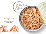 Applaws Tuna Fillet with Prawn in Broth Wet Cat Food 70g Tin