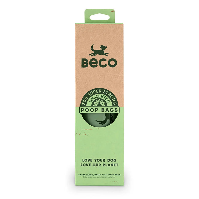 Large unscented poop bags Pack of 30
