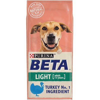 beta light dog food