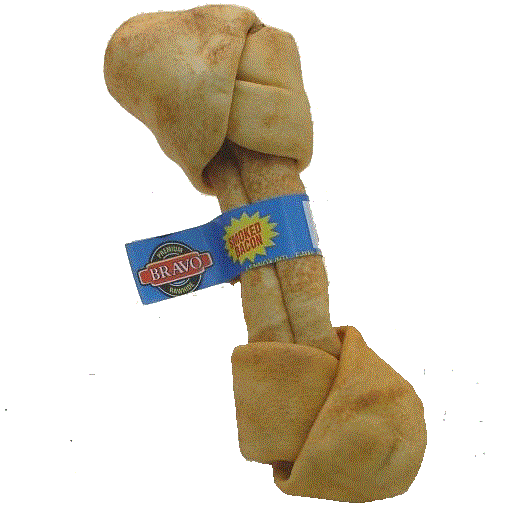 Bravo Bone Smoked Bacon 4-5" - PetWorld