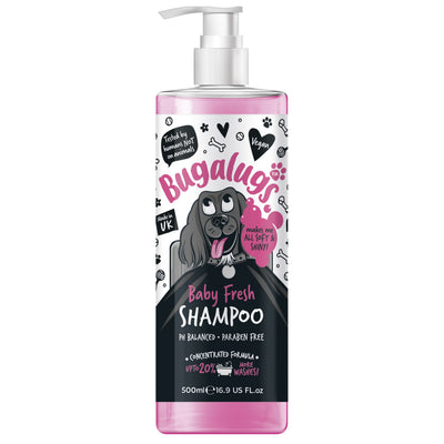 bugalugs baby fresh dog shampoo