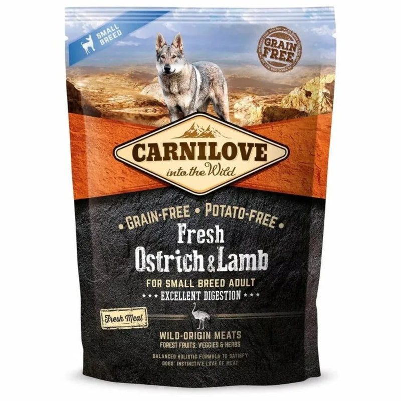 Carnilove ostrich lamb bag