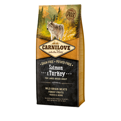 carnilove salmon turkey large breed adult dogs