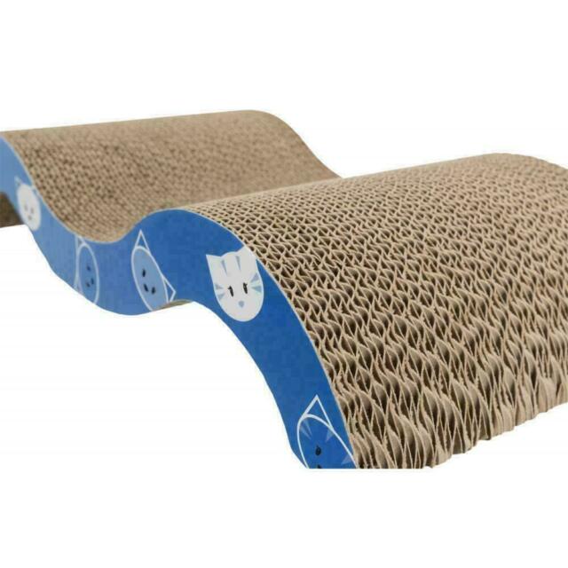 Trixie Mimi Cat Scratching Cardboard Wave With Catnip - PetWorld