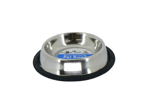 Stainless Steel Non-tip Non-slip Bowl - Valuepet.ie