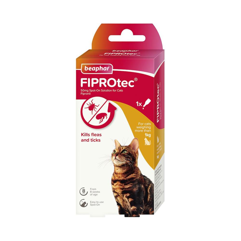 Beaphar FIPROtec Spot-On for Cats - Valuepet.ie