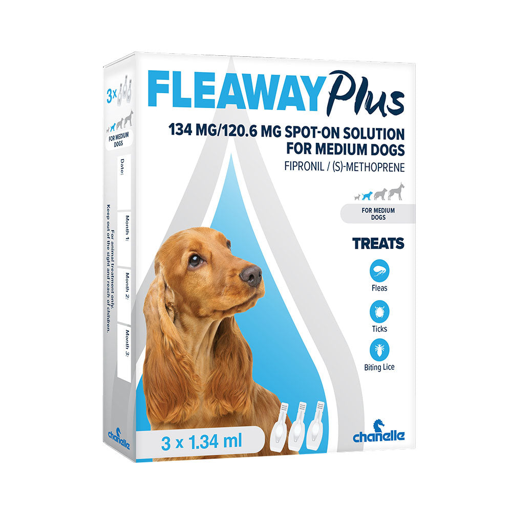 Fleaway Plus Spot-On for Medium dogs - Valuepet.ie