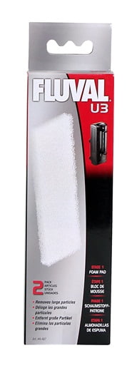 Fluval U3 Foam Pad 2 Pack - PetWorld
