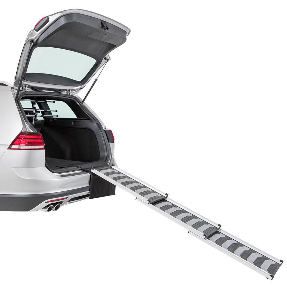 3-Step Telescope Dog Ramp, Aluminium/plastic - PetWorld