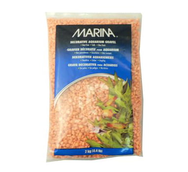 Marina Orange Aquarium Gravel 2kg