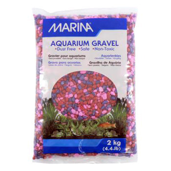 MARINA 2KG JELLYBEAN AQUARIUM GRAVEL