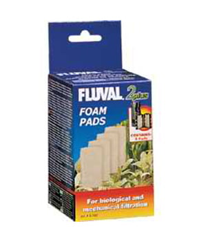 HG FOAM INSERT (4PK) FLUVAL 2 PLUS