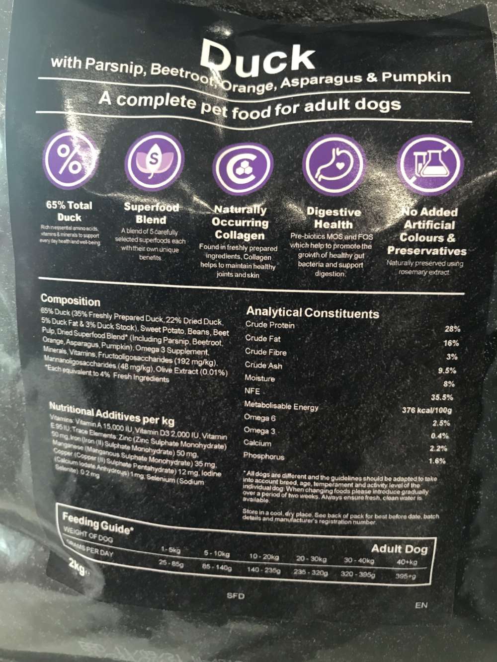 Natures Best Superfood Duck ( Grain Free)