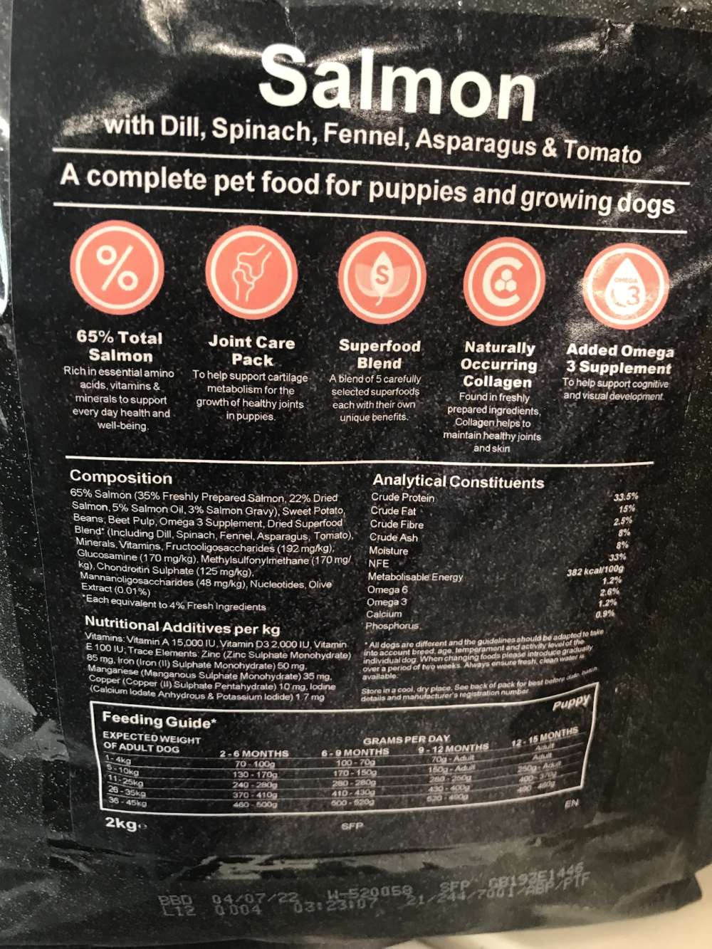 Natures Best Superfood Salmon (Grain Free) Puppy