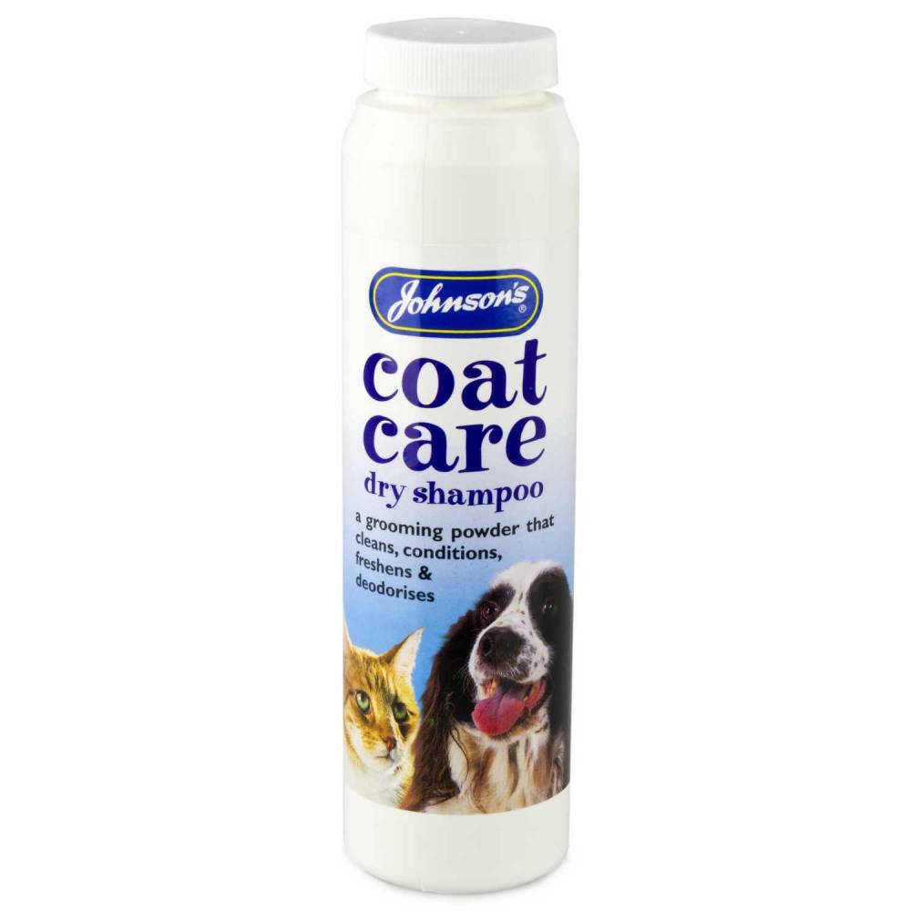 johnsons coat care dry shampoo