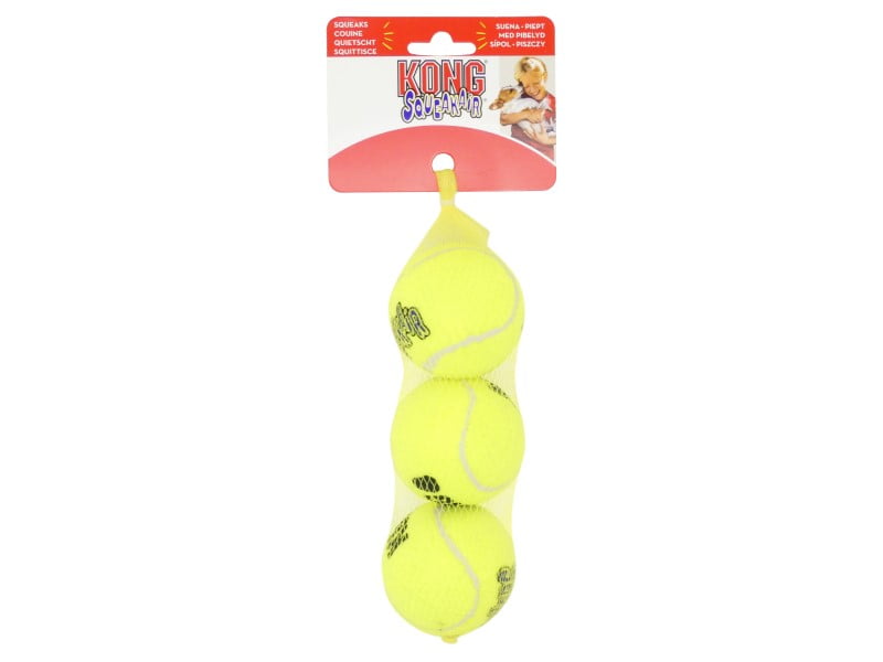 kong 3pk squeaker balls for dogs
