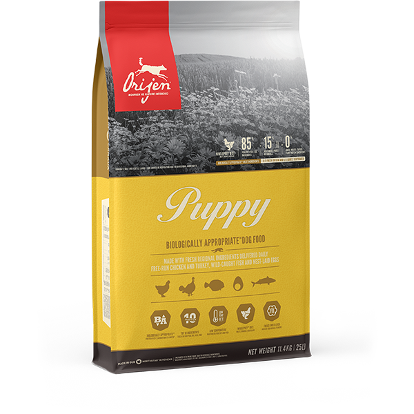 ORIJEN PUPPY FOOD.