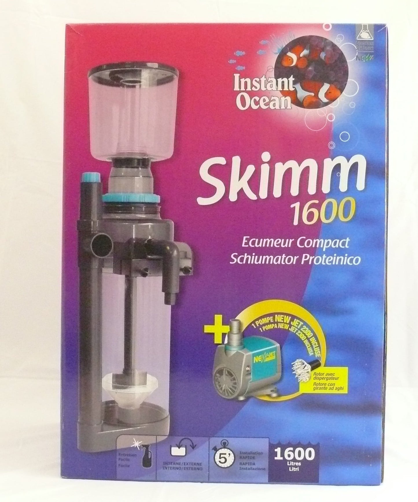 Instant ocean protein skimmer 1600 - PetWorld