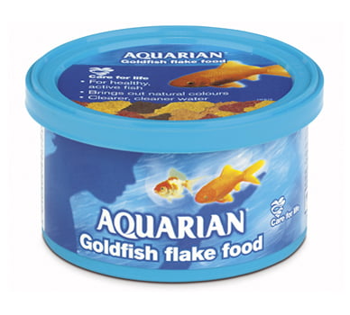AQUARIAN GOLDFISH FLAKES 25GM