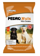 Pedro Dog food Nuts with Chicken 15kg