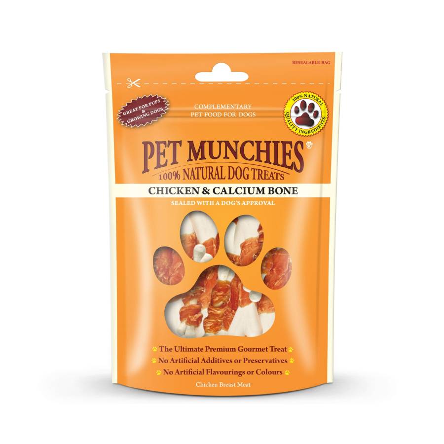 pet munchies chicken and calcium bone