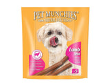 Pet Munchies Lamb Stix For Dogs x5