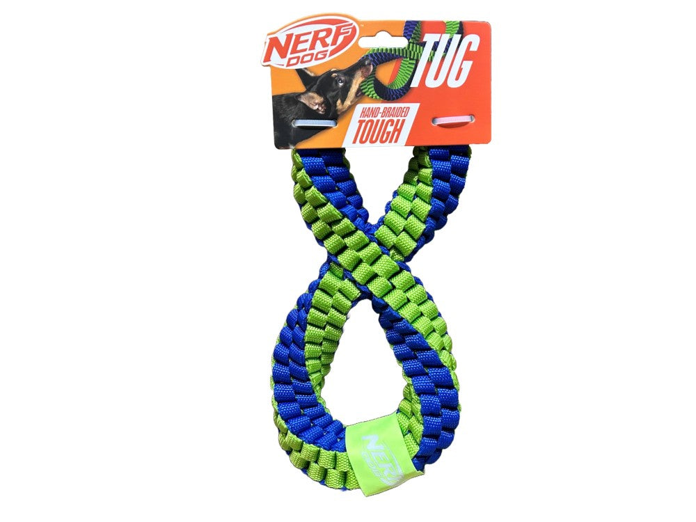 Nerf Braided Infinity Twisted Tug 12" - Valuepet.ie