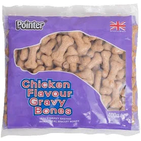 Pointer Chicken Gravy Bones 400g - Valuepet.ie