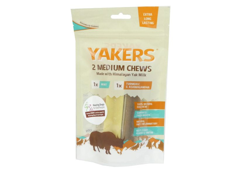 Yakers Healthcare Chew Medium 2pk - Valuepet.ie