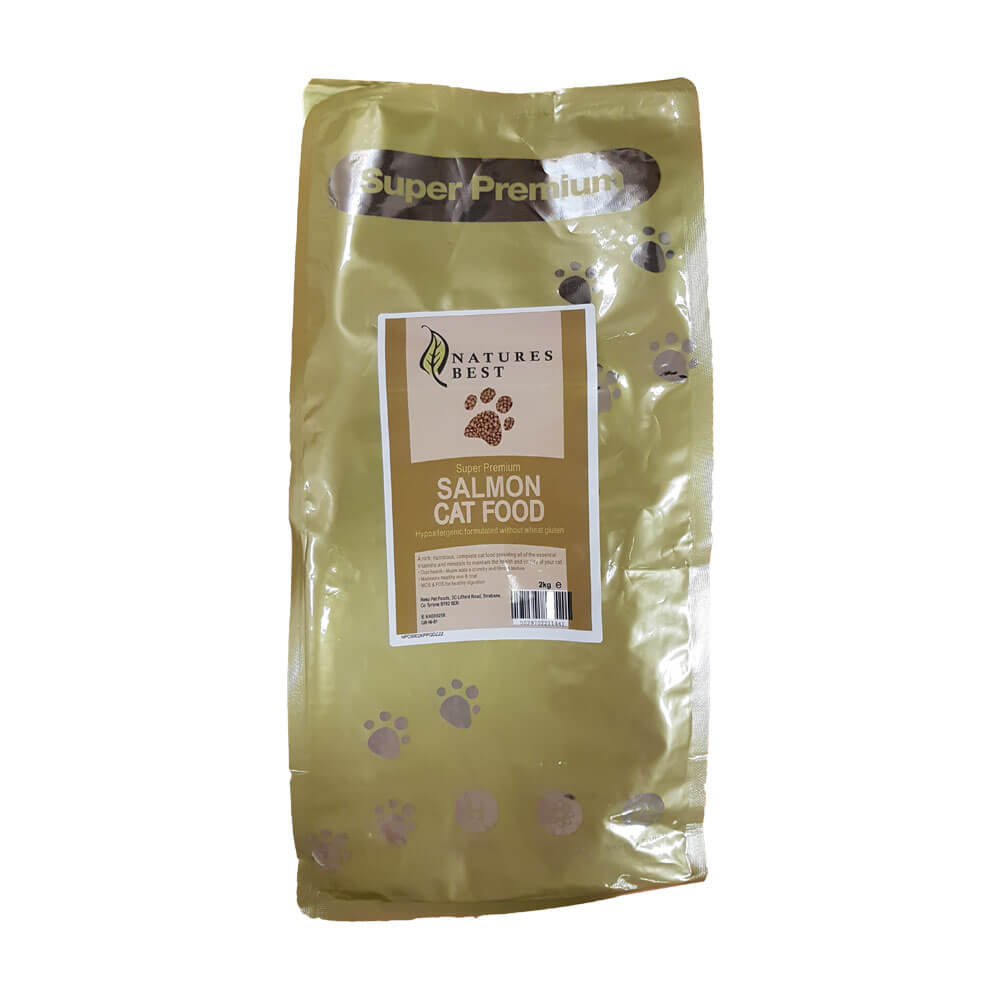 Salmon Cat Food by Natures Best - Wheat Free Cat Food - PetWorld