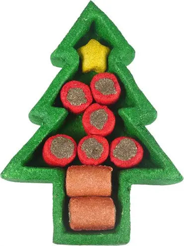 Cupid and Comet Christmas Puzzle Tree 16cm