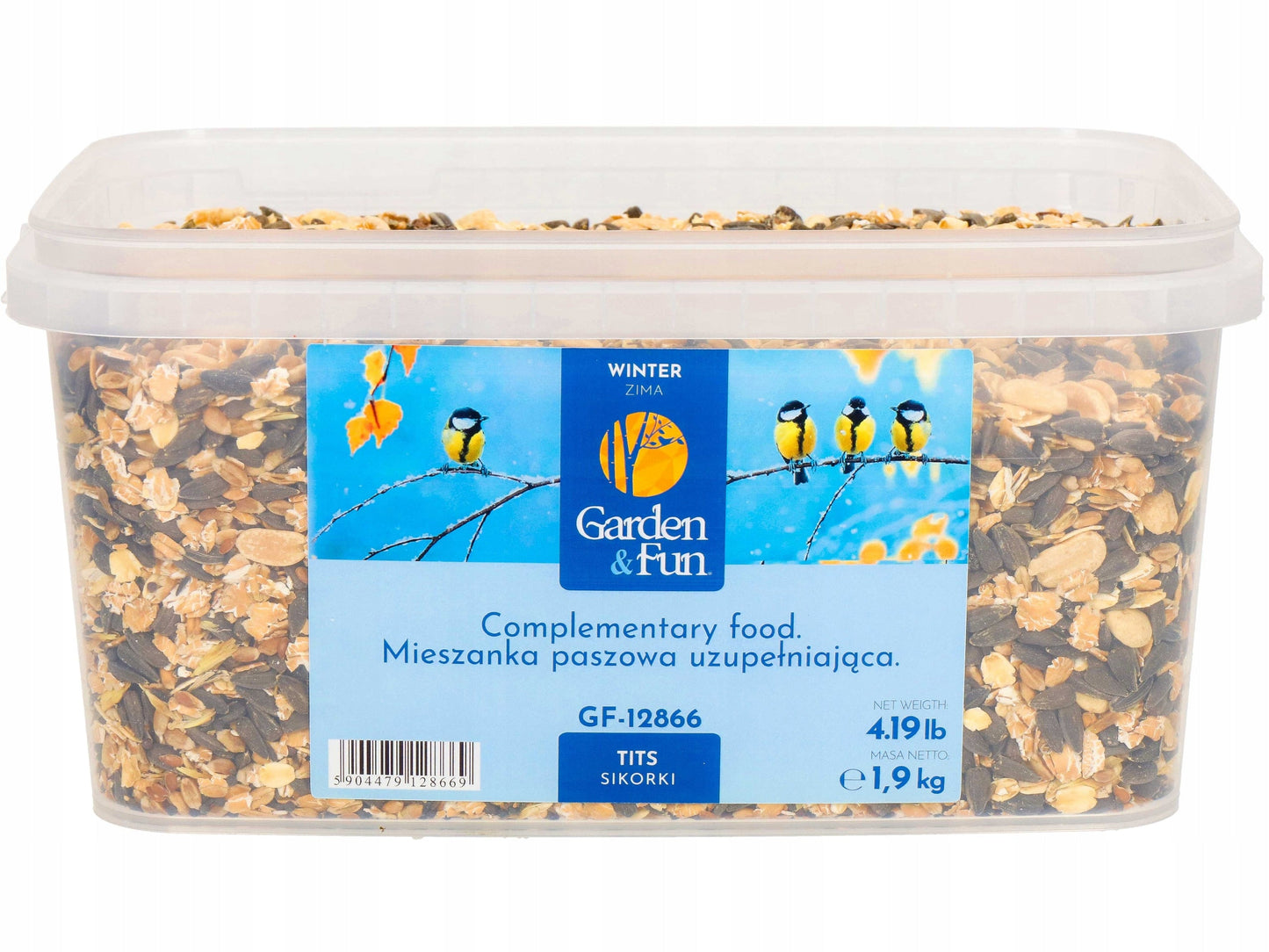 Wild Bird Winter Tit Food 1.9kg Bucket - Valuepet.ie