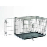 107cm Savic Dog Cottage Crate Black