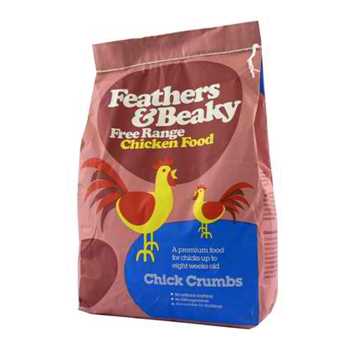 Feather’s & Beaky Free Range Chick Crumbs 4KG