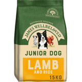 James Wellbeloved Junior Lamb & Rice dog food 15kg