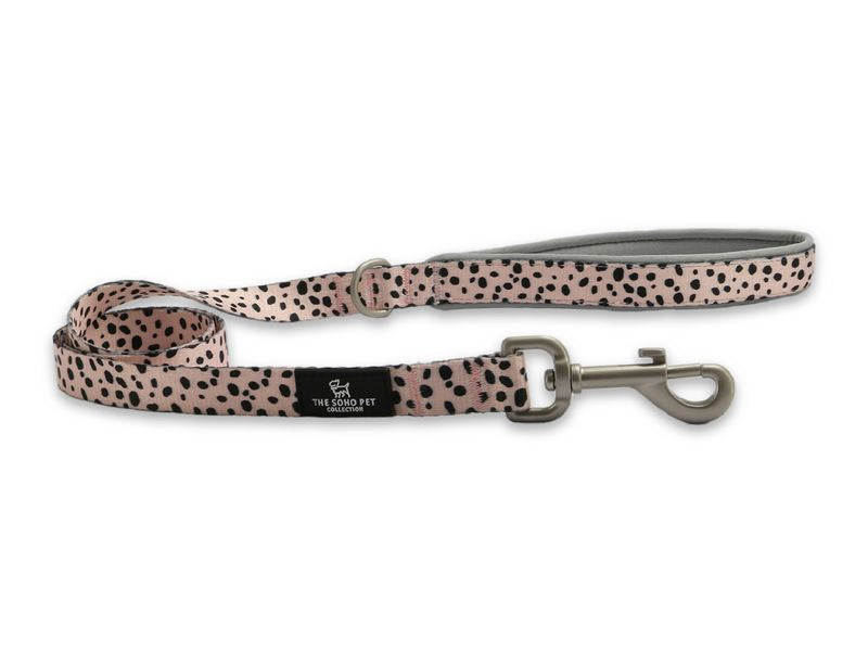Soho Dalmatian Nylon Dog Lead 100cm x 19mm - PetWorld