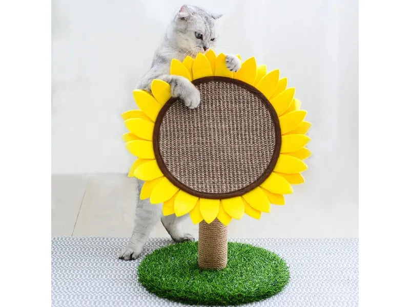 Sunflower cat scratcher - Valuepet.ie