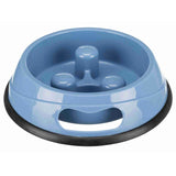 Slow Feed Plastic Dog Bowl