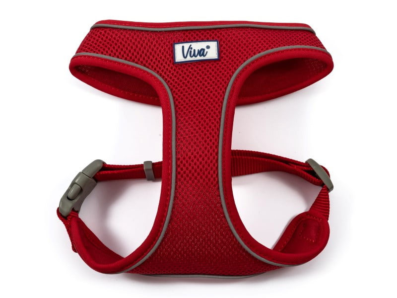 viva Simply Comfortable Comfortable Dog Harness, red