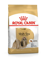 Royal Canin Shih Tzu Adult dry dog food bag, front of pack