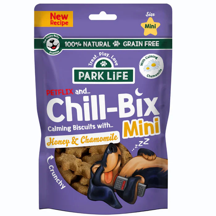 Park Life Chill Bix Mini Calming Biscuits - Valuepet.ie