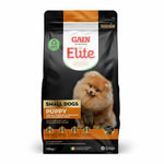 Gain Elite Small Dogs Puppy Chicken dog food 12kg bag, front of pack