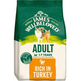 James Wellbeloved Adult Cat Turkey & Rice Dry Cat Food 1.5kg