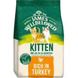 James Wellbeloved Kitten Turkey & Rice Dry Cat Food 1.5kg