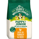 James Wellbeloved Puppy Turkey & Rice Dry Dog Food 2kg