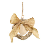 Cupid and Comet Heart Wreath  17.5cm