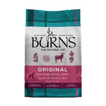 Burns Original Lamb & Brown Rice Adult & Senior dry dog food, front of pack (new Burns packaging)