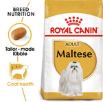 Royal Canin Maltese Adult bag with tailor made kibble and coat health benefit