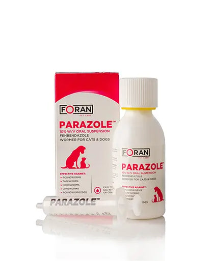 Parazole wormer for cat & dog 100ml