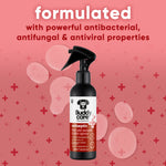 Buddycare antiseptic spray with antibacterial, antifungal and antiviral properties